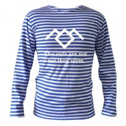 Тельняшка с длинным рукавом Твин Пикс совы - PrintSalon