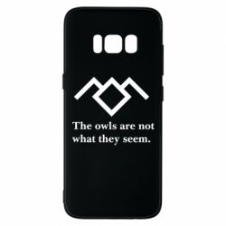 Чехол для Samsung S8 Твин Пикс совы - PrintSalon