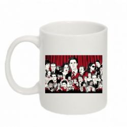 Чашка 320ml Твин Пикс - PrintSalon