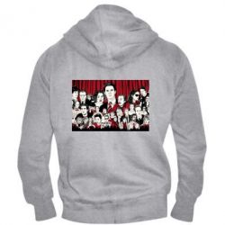 Мужское худи на молнии Твин Пикс - PrintSalon