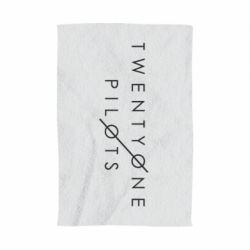 Полотенце с принтом Twenty One Pilots - PrintSalon