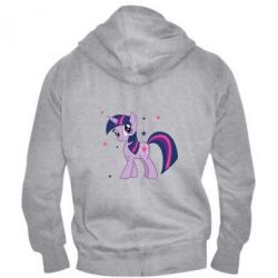 Мужское худи на молнии Twilight Sparkle - PrintSalon