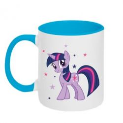 Чашка двухцветная 320ml Twilight Sparkle - PrintSalon