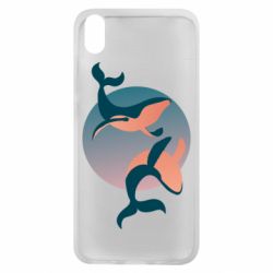Чехол для Xiaomi Redmi 7A Two whales - PrintSalon