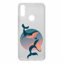 Чехол для Xiaomi Redmi 7 Two whales - PrintSalon