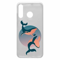 Чехол для Huawei P30 Lite Two whales - PrintSalon