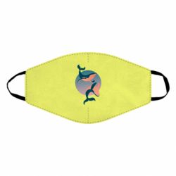 Маска многоразовая Two whales - PrintSalon