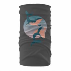 Бандана Two whales - PrintSalon