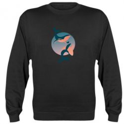 Cвитшот Two whales - PrintSalon