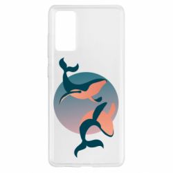 Чехол для Samsung S20 FE Two whales - PrintSalon