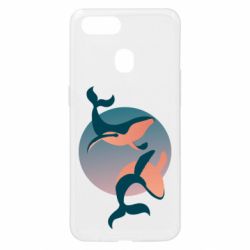 Чехол для Oppo A5s/A12 Two whales - PrintSalon