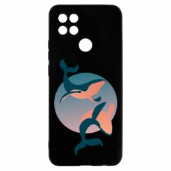 Чехол для Oppo A15s/A15 Two whales - PrintSalon