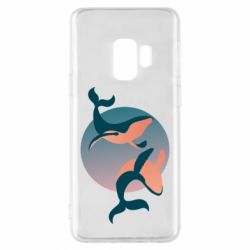 Чехол для Samsung S9 Two whales - PrintSalon