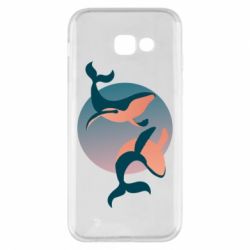 Чехол для Samsung A5 2017 Two whales - PrintSalon