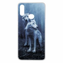 Чохол для Samsung A10s Two wolves in the forest