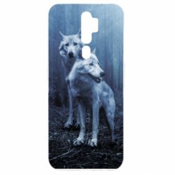 Чехол для Oppo A5/A9 2020 Two wolves in the forest - PrintSalon