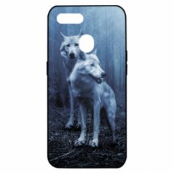 Чехол для Oppo A5s/A12 Two wolves in the forest - PrintSalon