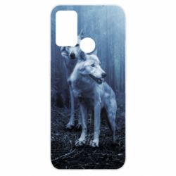 Чехол для Oppo A52/A72/A92 Two wolves in the forest - PrintSalon