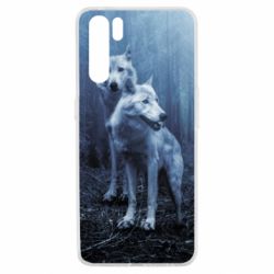 Чехол для Oppo A91/Reno3 Two wolves in the forest - PrintSalon