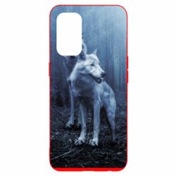 Чехол для Oppo Reno 5 4G Two wolves in the forest - PrintSalon