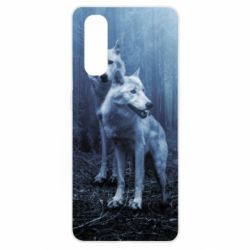 Чехол для Oppo Find X2 Two wolves in the forest - PrintSalon