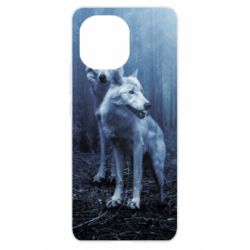 Чехол для Xiaomi Mi11 Two wolves in the forest - PrintSalon