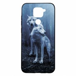 Чехол для Xiaomi Redmi Note 9/Redmi 10X Two wolves in the forest - PrintSalon