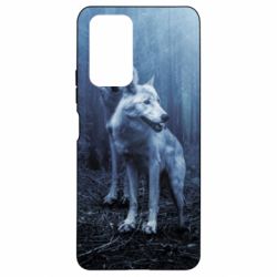 Чехол для Xiaomi Redmi Note 10 Pro Two wolves in the forest - PrintSalon