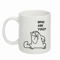 Чашка 320ml Ты кто?-PrintSalon Чашка 320ml Ты кто?
