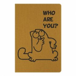 Блокнот з принтом Ти хто такий? - PrintSalon