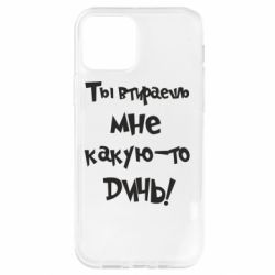 Чехол для iPhone 12 Pro Ты втираешь мне какую-то дичь - PrintSalon
