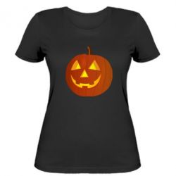 Женская футболка Тыква Halloween - PrintSalon