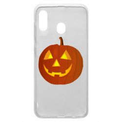 Чехол для Samsung A20 Тыква Halloween - PrintSalon