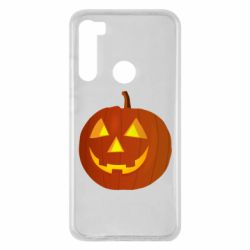 Чехол для Xiaomi Redmi Note 8 Тыква Halloween - PrintSalon