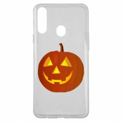 Чехол для Samsung A20s Тыква Halloween-PrintSalon Чехол для Samsung A20s Тыква Halloween