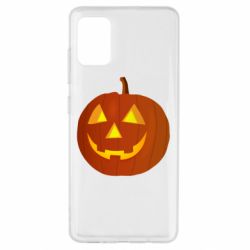 Чехол для Samsung A51 Тыква Halloween-PrintSalon Чехол для Samsung A51 Тыква Halloween