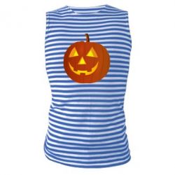 Майка-тельняшка Тыква Halloween - PrintSalon