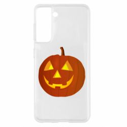Чехол для Samsung S21 Тыква Halloween - PrintSalon