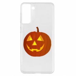 Чехол для Samsung S21+ Тыква Halloween - PrintSalon