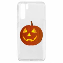 Чехол для Oppo A91/Reno3 Тыква Halloween - PrintSalon