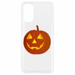 Чехол для Oppo Reno 4 Тыква Halloween - PrintSalon