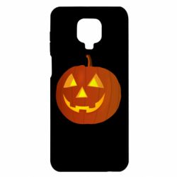 Чехол для Xiaomi Redmi Note 9S/9Pro/9Pro Max Тыква Halloween - PrintSalon