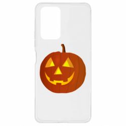 Чехол для Xiaomi Redmi Note 10 Pro Тыква Halloween - PrintSalon