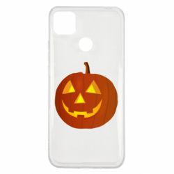 Чехол для Xiaomi Redmi 9c Тыква Halloween - PrintSalon
