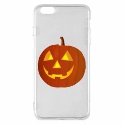 Чехол для iPhone 6 Plus/6S Plus Тыква Halloween - PrintSalon