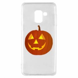 Чехол для Samsung A8 2018 Тыква Halloween - PrintSalon