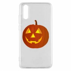 Чехол для Huawei P20 Тыква Halloween - PrintSalon