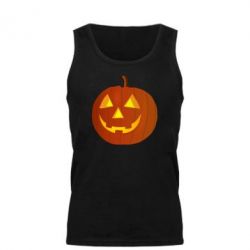 Мужская майка Тыква Halloween - PrintSalon