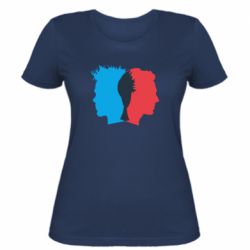 Жіноча футболка Tyler Durden & Jack - PrintSalon