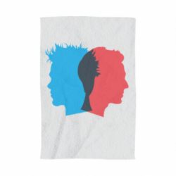 Рушник з принтом Tyler Durden & Jack - PrintSalon